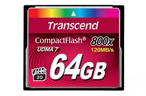 Transcend TS64GCF800 64gb Cf Card (800x, Type I )