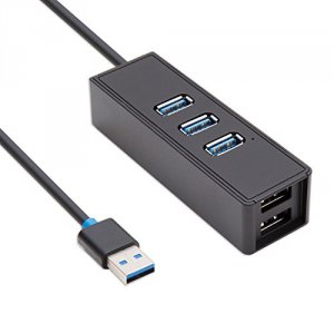 Syba SD-HUB20157 4port Usb 3.0 Hub Compact       Travel Size  Plug Pla