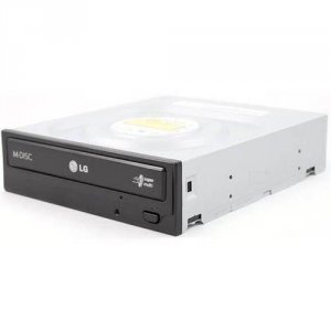 Lg GH24NSC0R Storage  Dvdrw 24x Sata With Cyberlink Software Black Ret