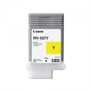 Original Canon 6708B001 (pfi-107y) Yellow Ink Tank (130 Ml)