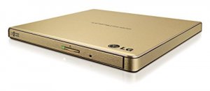 Lg GP65NG60 Storage  External Slim Dvdrw 8x Usb Gold With Cyberlink So