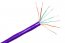 Cp C6-207-4P-PU 1000ft Bulk Cat6 Purple Pvc