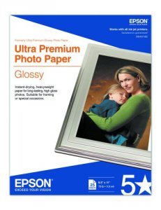 Epson S042182 Ultra Prem Photo Ppr Glossy Letter 25 Sheets