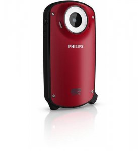 Phillips PHIL-CAM150RD Philips Hd Pocket Camcorder - Red