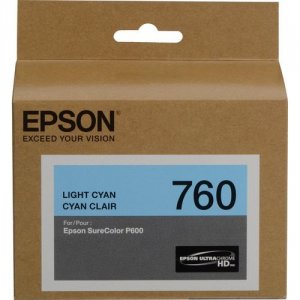 Original Epson T760520 Ultrachrome Hd Photo Lt Cyan