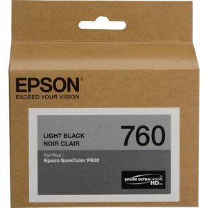 Epson T760720 Ultrachromehd Photo Lt Black