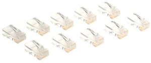 Belkin R6G088-R-10 Rj45 Plug For Round Cable 10 Pack