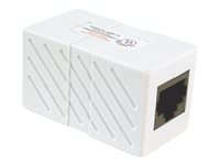 Belkin R6G050 Cat 5 Rj45 Inline Coupler  White;rj45ff;strt Thru