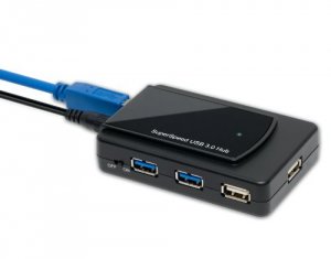 Syba SY-HUB20078 Usb 3.0+ 2.0 Combo Hub (2x Usb 3.0 Port,