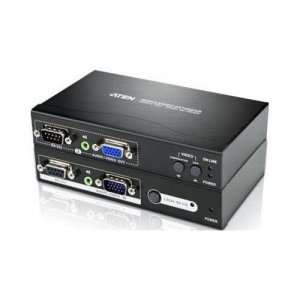 Aten VS1504T Videoaudio Splitter - Ports Qty: 4 - External