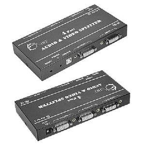 Siig CE-D20411-S1 1x4 Dvi Audio Splitter From One Source To 4 Disp