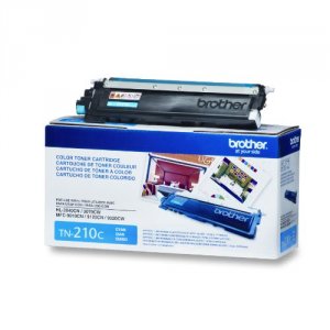 Original Brother TN210C Cyan Toner Cartridge - Laser - 1400 Pages - Cy