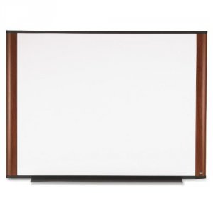 3m M4836A Melamine Dry Erase Board, Aluminum Frame