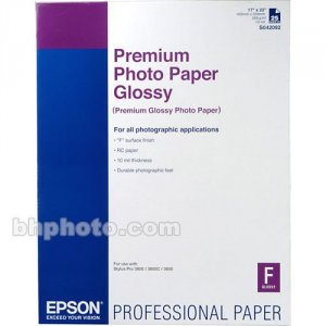 Epson S042092 Photo Paper 17 X 22