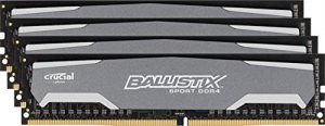 Crucial BLS8G4D240FSA Memory  Ballistix Sport 8gb Ddr4 2400 Unbuffered