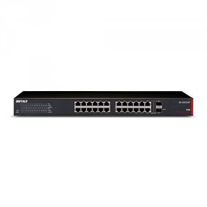 Buffalo BS-GS2024P 24 Port Gig Poe W 2 Sfp Slots