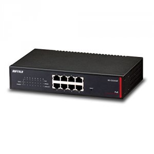 Buffalo BS-GS2008P 8 Port Gig Poe Web Smart Switc