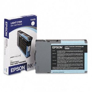 Original Epson T543500 Lt Cyan Ink Cart Ultrachrome Ink 7600