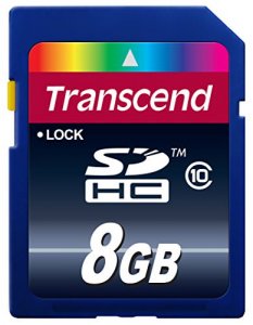 Transcend TS8GSDHC10 8gb Sdhc Card (sd 3.0 Spd Class 10)