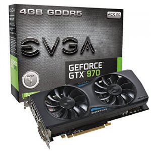 Evga 04G-P4-2972-KR Geforce Gtx 970 Acx 2.0    4096mb