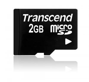 Transcend TS2GUSDC Flash Memory Card - 2 Gb - Microsd (no Box And Adap