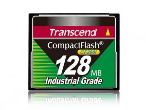 Transcend TS128MCF200I 128mb Industrial Cf Card (udma4)