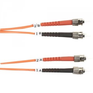 Black FOSM-005M-STST 5m Fiber Stst Patch Cable      9micron Single-mod