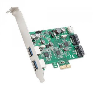 Syba SD-PEX50063 Pcie X1 Interface Ver 2.0 Combo Card