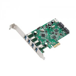 Syba SD-PEX50064 Pcie X1 Interface Version 2.0 Combo Card