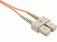 Unirise FJ5LCSC-10M Fiber Optic Patch Cable, Lc-sc, 50 125 Multimode D