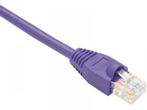 Unirise PC6-02F-PUR-S 2ft Purple Cat6 Patch Cable, Utp, Snagless