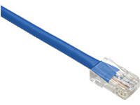 Unirise PC5E-06F-BLU 6ft Blue Cat5e Patch Cable, Utp, No Boots