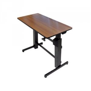 Ergotron 24-271-927 Workfit-d,sit-stand Desk (walnut) Stand Up Or Sit 