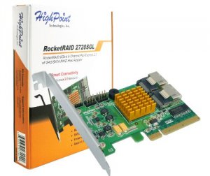 Highpoint ROCKETRAID2722 Controller  Sas 6gb S Lto Tape And Raid Array