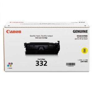 Original Canon 6260B012 Cartridge 332 Yellow Toner - For  Imageclass L