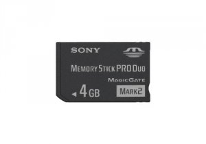 Sony MSMT4G/TQMN Memorystick Pro Duo, 4gb, Mark 2