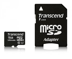 Transcend TS16GUSDHC10U1 16gb Microsdhc Class10 U1,mlc,600x