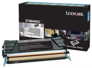 Original Lexmark X746H4KG X746,x748 Black High Yield Return Program Pr