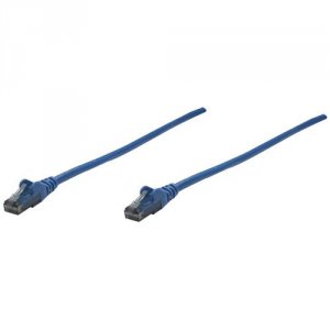 Intellinet 342575 3 Ft Blue Cat6 Snagless Patch Cable