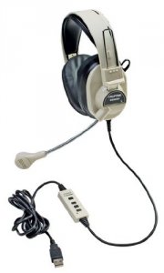 Ergoguys 3066USB Califone Deluxe Stereo Usb Headset. Headset For High-