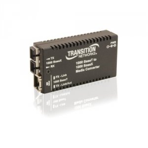 Transition M/GE-T-SX-01-NA Stand-alone Mini Gigabit Ethernet Media Con