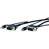 Comprehensive MVGA15P-P-12HR/A 12ft Micro Vga Hd15 Mm  Audio