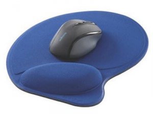 Kensington L57803USF Wrist Pillow Mouse Pad Blue