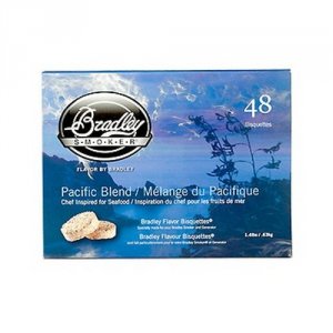 Bradley BTPB48 Pacific Blend Bisquettes 48-pack