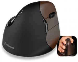 Evoluent VM4SW Vertical Mouse 4 Small Wireless - Ergonomic Design