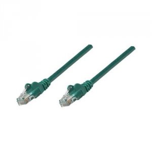 Intellinet 318945 3 Ft Green Cat5e Snagless Patch Cable