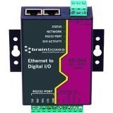 Brainboxes ED-204 Ethernet 4 Dio + Rs232 + Switch