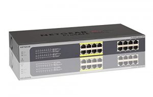 Netgear JGS516PE-100NAS Prosafe Plus Gigabit Switch With Poe