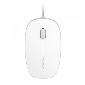 Macally BUMPERMOUSE Usb Wired Optical Mouse