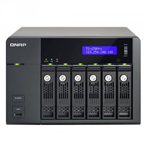 Qnap TS-670 PRO-US Nas Ts-670 Pro-us 6bay Iscsi Sata I3-3220 Dual Core